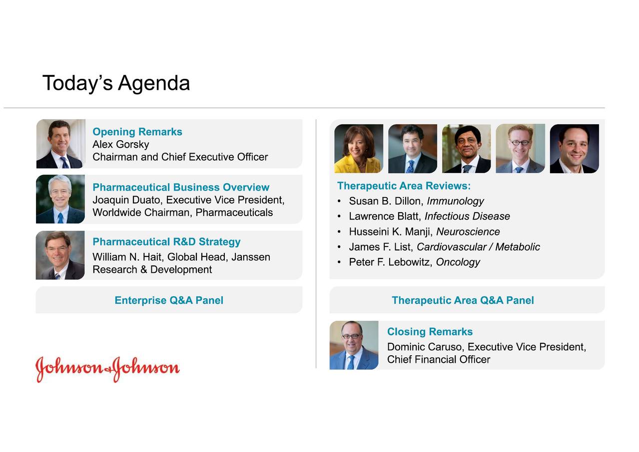 Johnson & Johnson (JNJ) Investor Presentation (Pharmaceutical Business