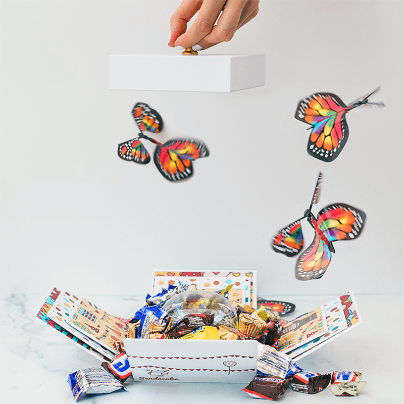 Birthday Cake Explosion Box with Candy Kaboom Delivery Nationwide