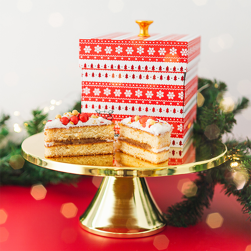 Christmas Cake Explosion Box Gift Bundle Delivery Nationwide