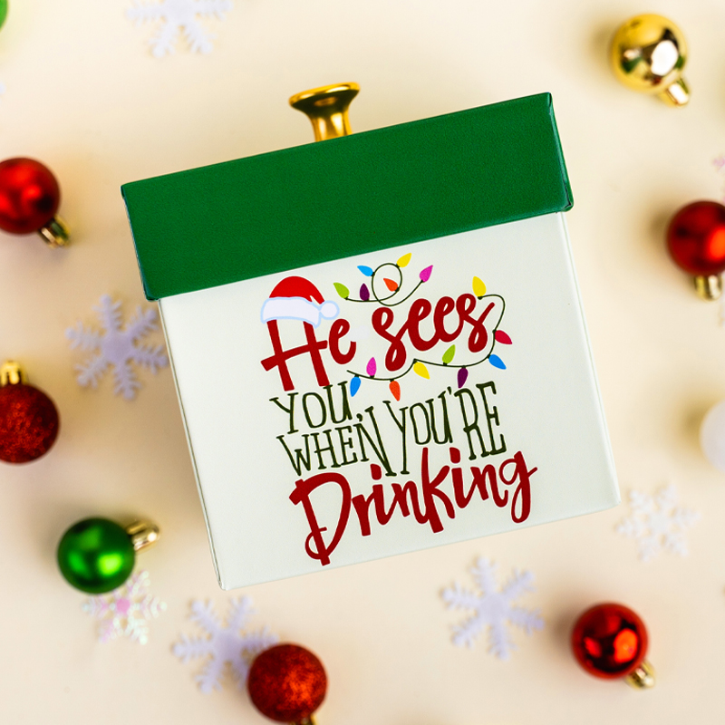 Tipsy Christmas Cake Explosion Box Delivery Nationwide