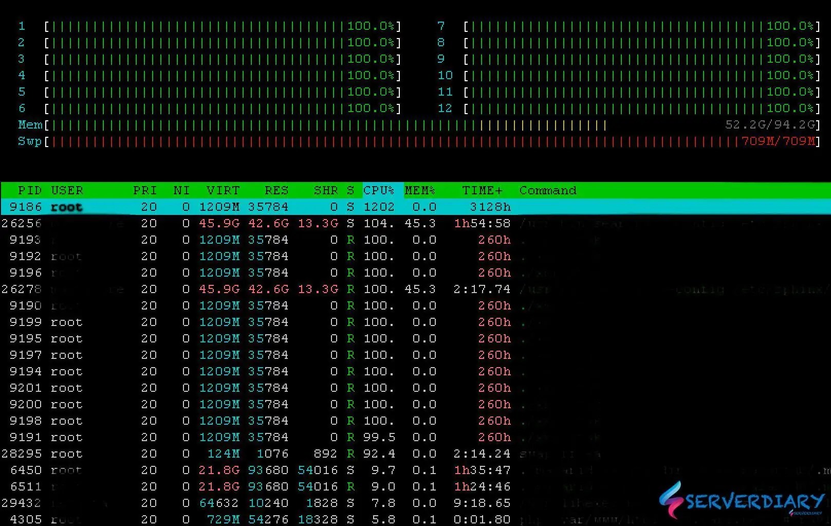 How to clear swap usage on Linux SERVERDIARY