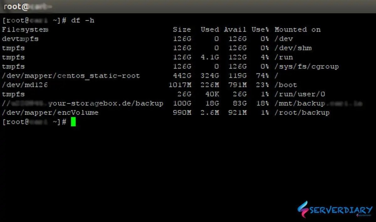 How to create encrypted disk image with Linux LUKS format using