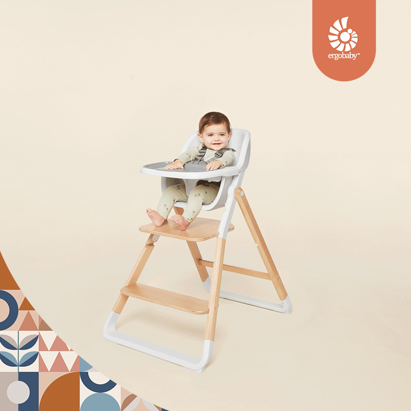 Ergobaby Evolve 3in1 Highchair Review Pinecones & Pacifiers