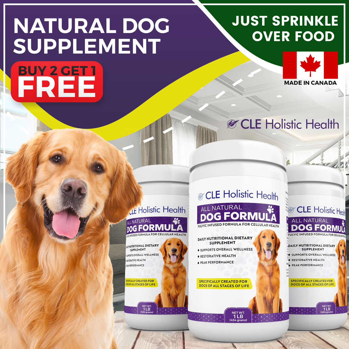 CLE All Natural Dog Supplement Review
