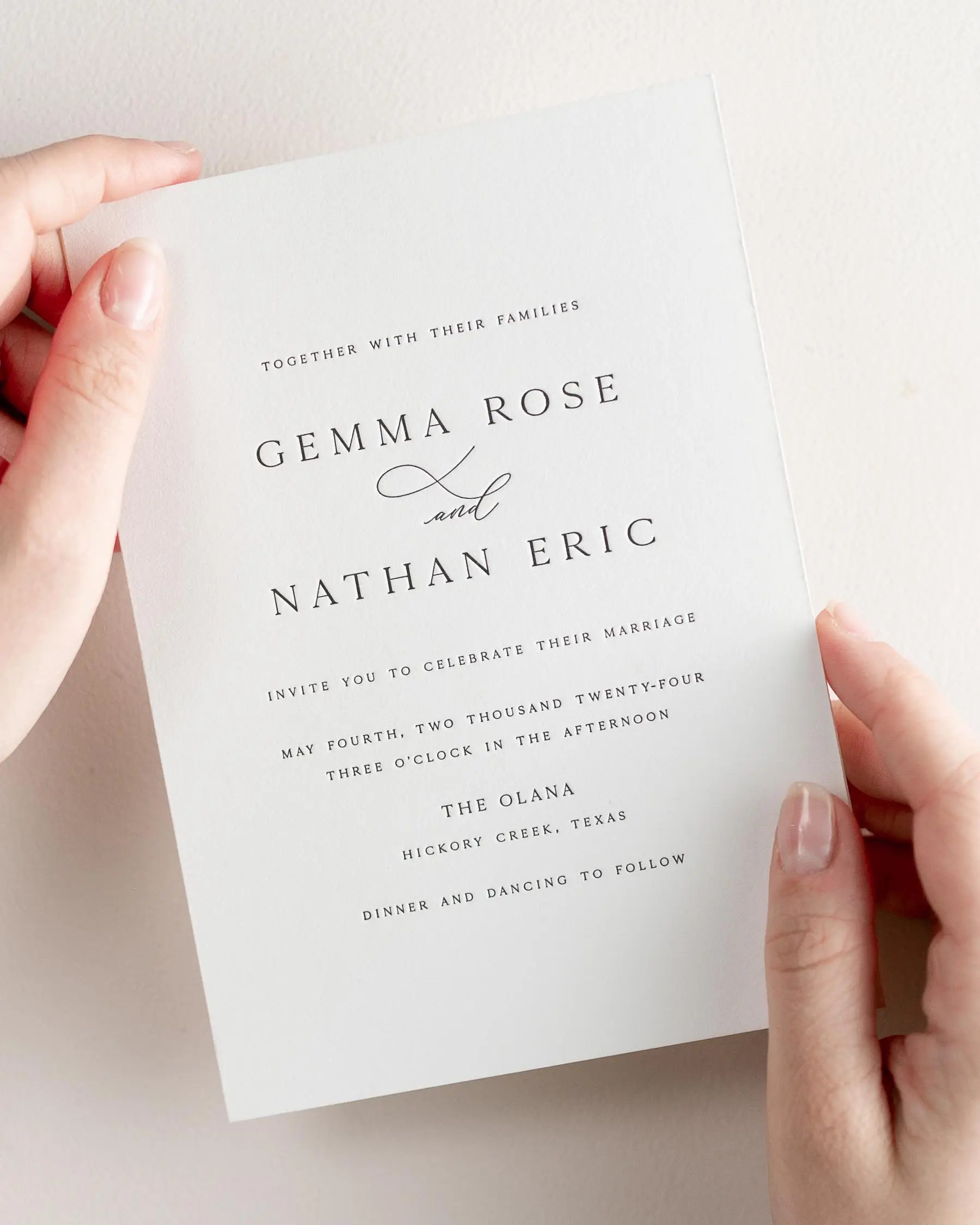 How to Tell the Difference Between Letterpress and Regular Wedding