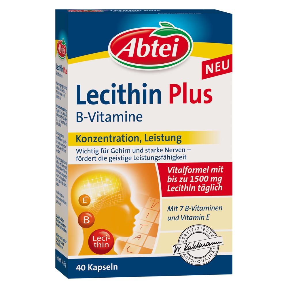 Abtei Lecithin Plus BVitamine