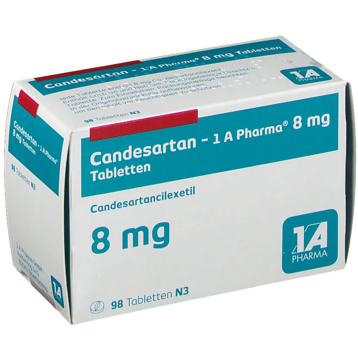 Candesartan 1 A Pharma 8mg