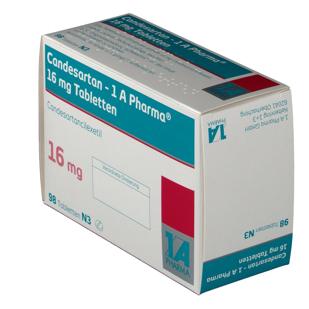 CANDESARTAN 1A Pharma 16 mg