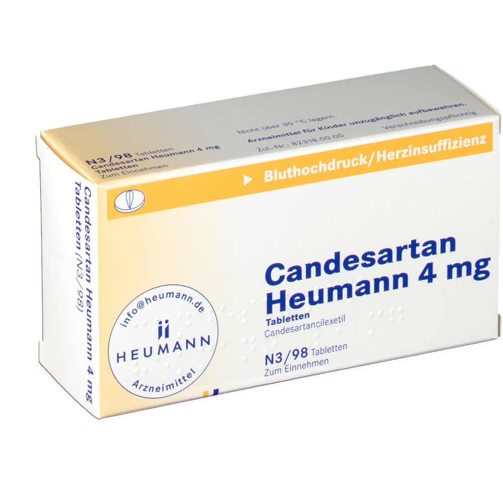 CANDESARTAN Heumann 4 mg Tabletten