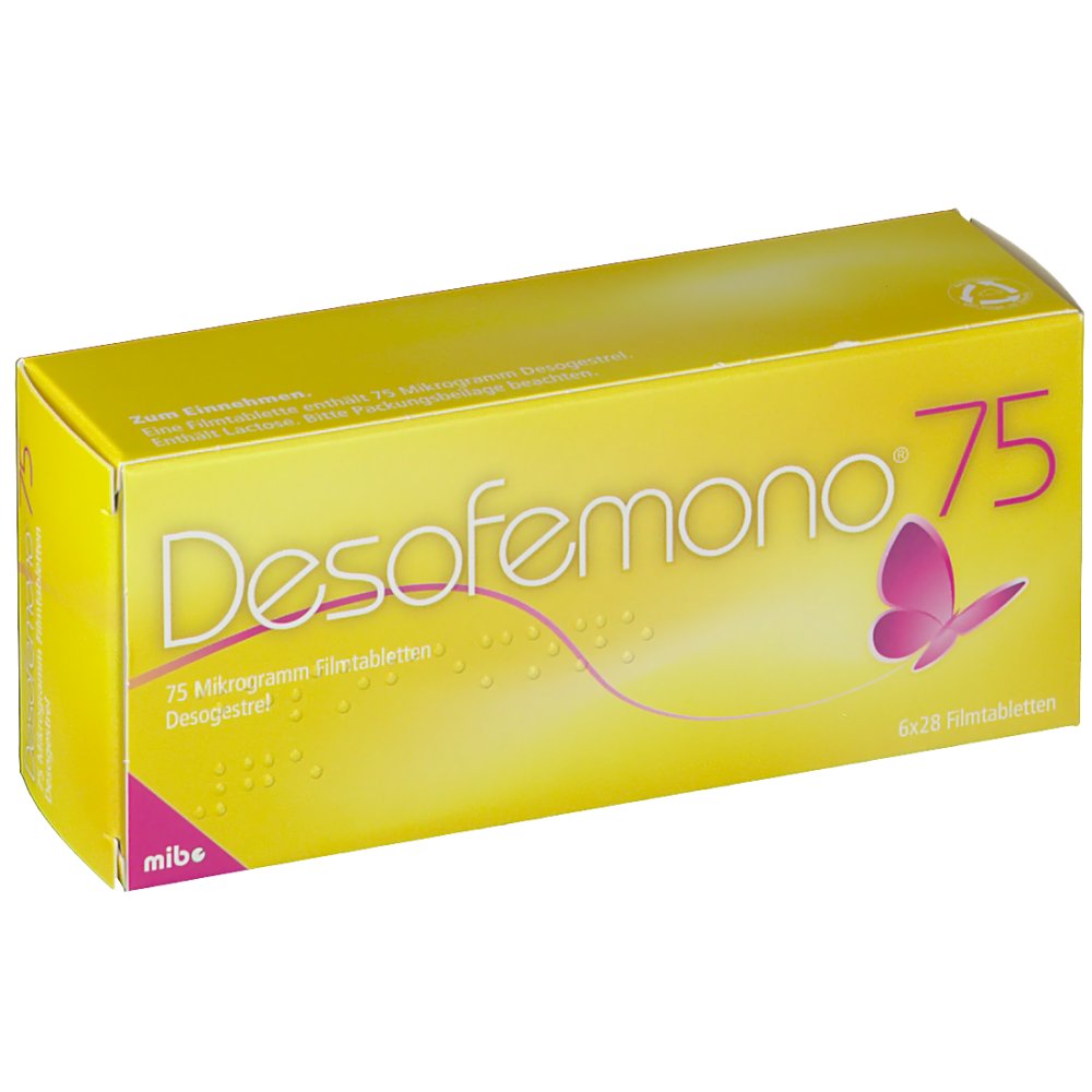 DESOFEMONO 75 Mikrogramm Filmtabletten