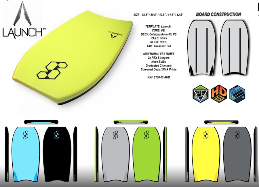 Science Bodyboards Launch PE Core 2014/15 Model Your Local Bodyboard