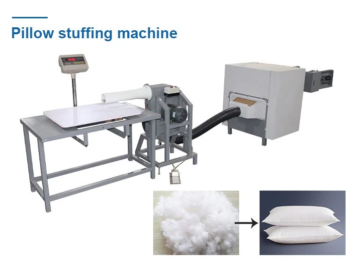 Pillow Stuffing Machine for Assisting Your Fiber Buiness