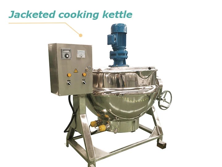 Largevolume Jacketed Cooking Kettle for Restaurants