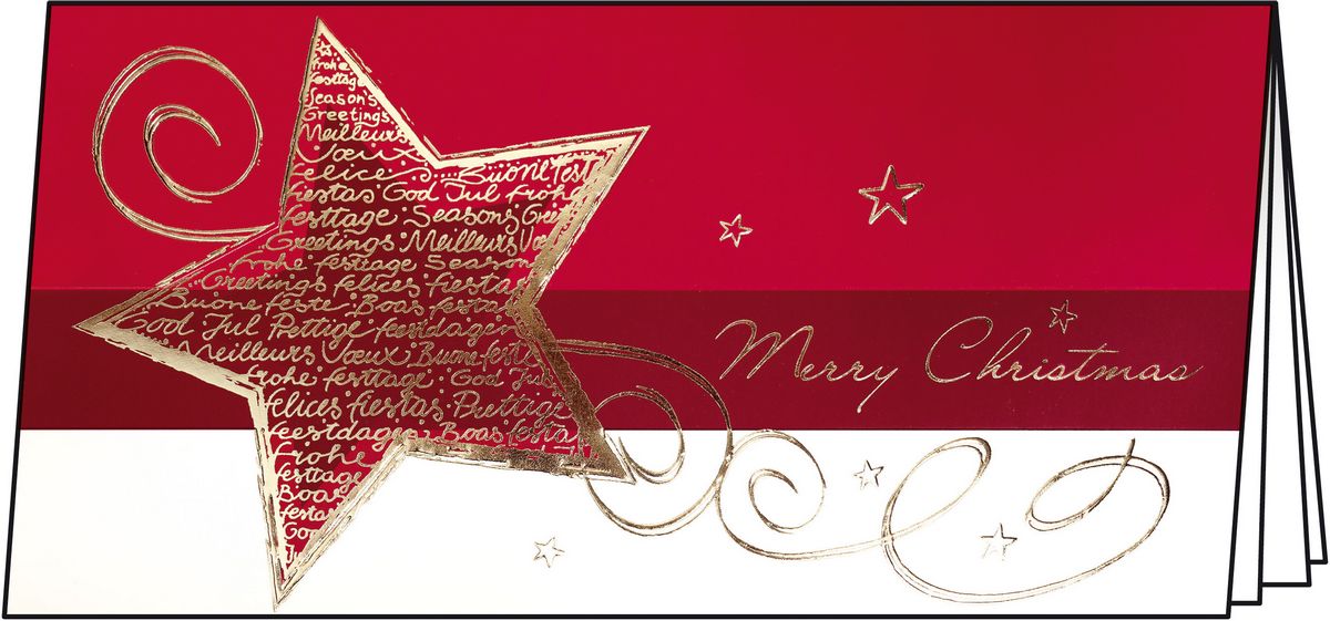 WeihnachtsKartenSet (inkl. Umschläge) von Sigel