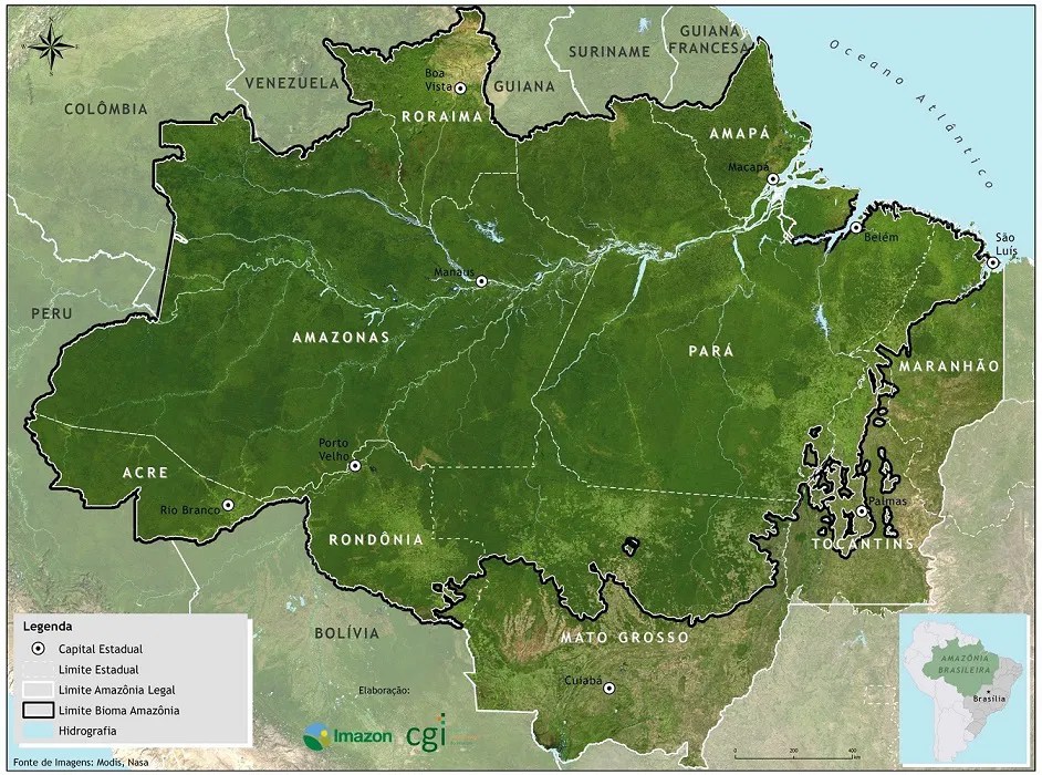 AMAZÔNIA LEGAL TÊTEÀTÊTE