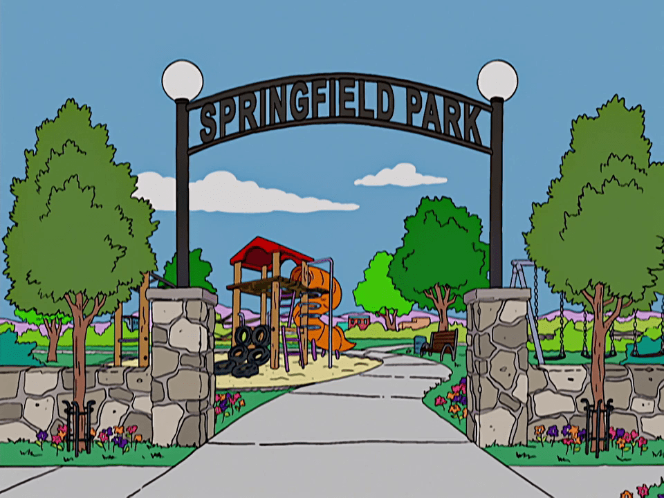 Springfield Park Wikisimpsons, the Simpsons Wiki