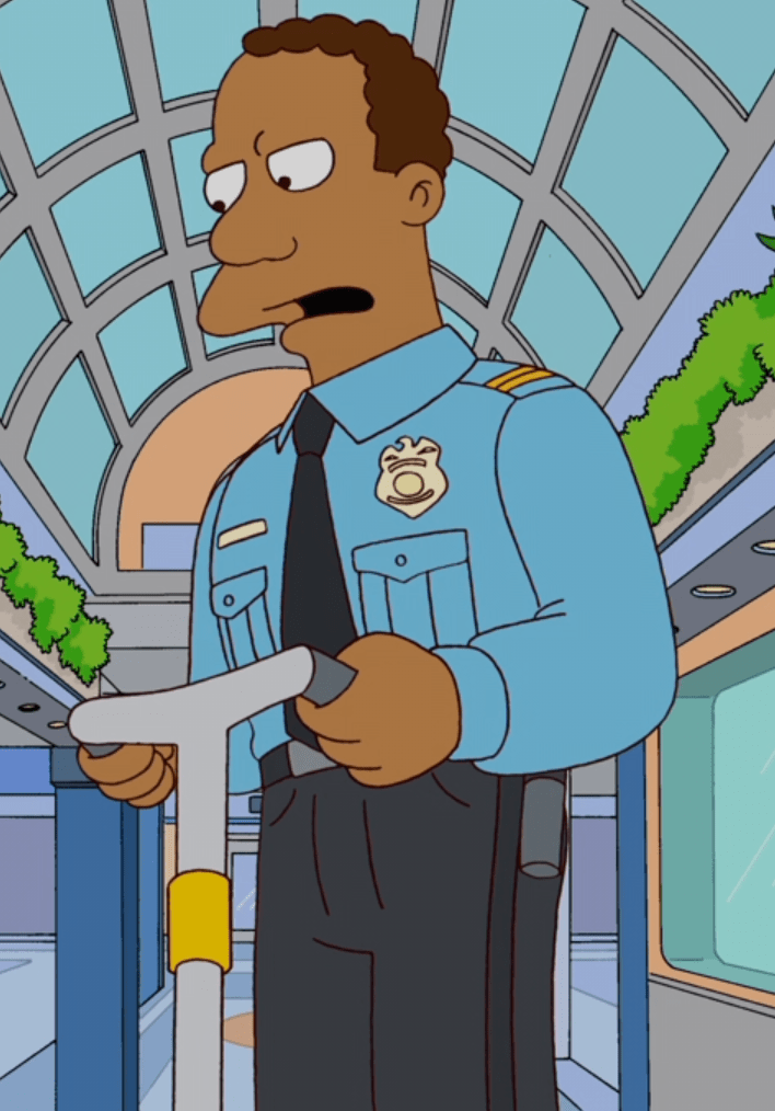 Springfield Mall security guard Wikisimpsons, the Simpsons Wiki