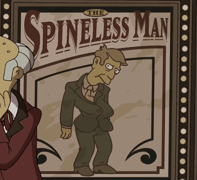 The Spineless Man Wikisimpsons, the Simpsons Wiki
