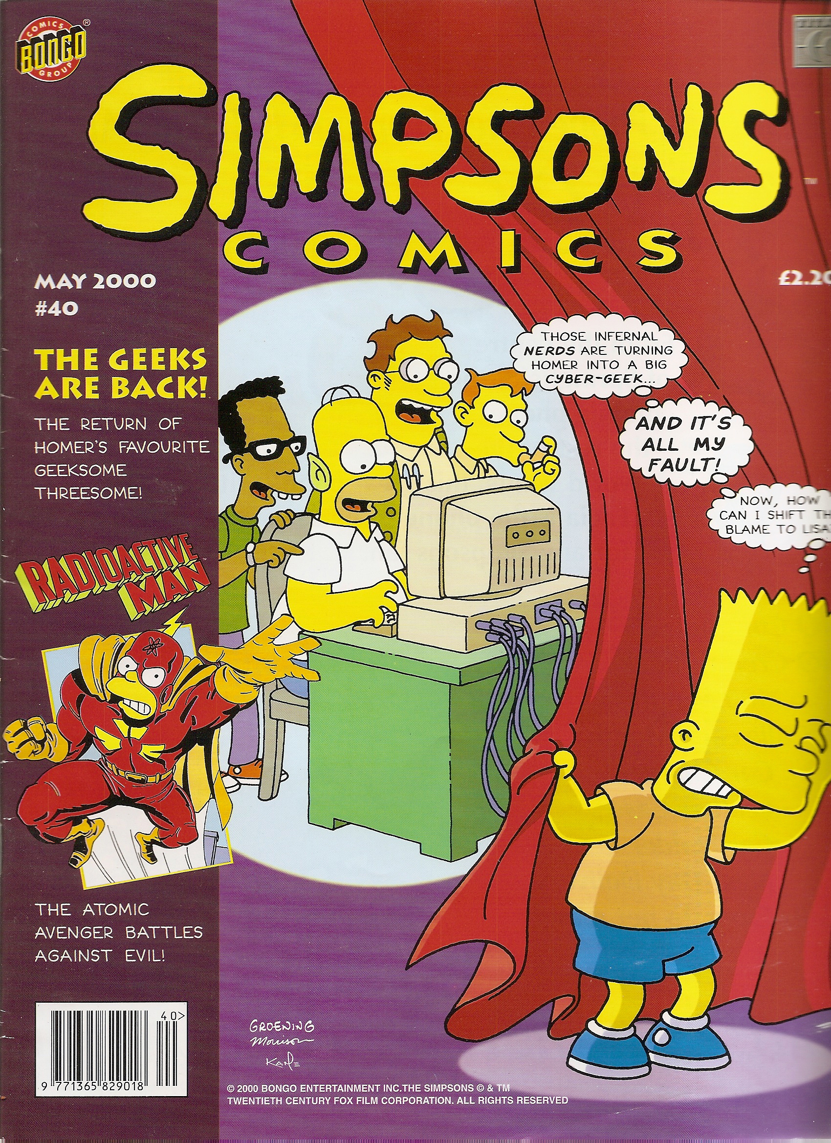 Simpsons Comics 40 Wikisimpsons, the Simpsons Wiki