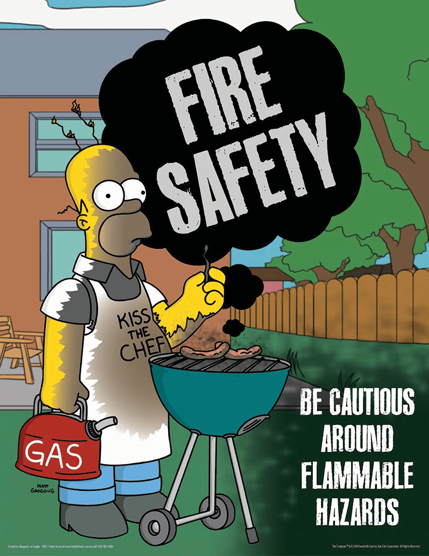 CategoryImages The Simpsons Safety Posters Wikisimpsons, the