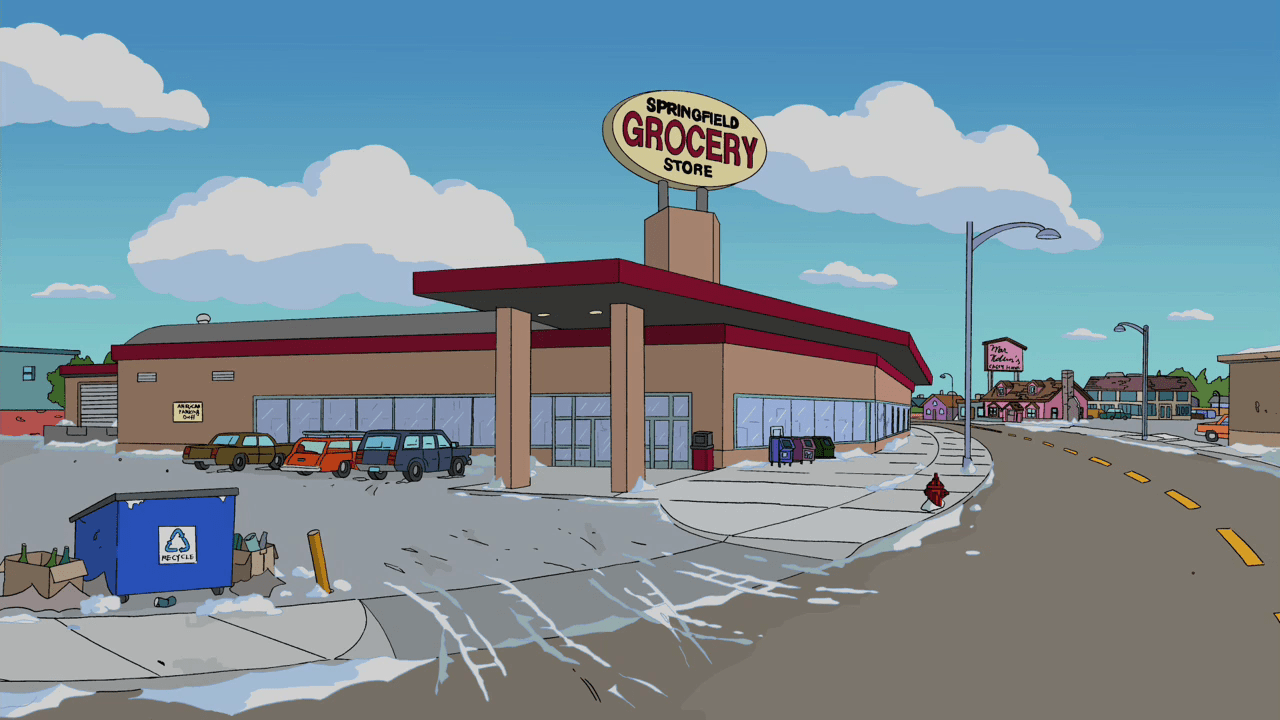 Springfield Grocery Store Wikisimpsons, the Simpsons Wiki