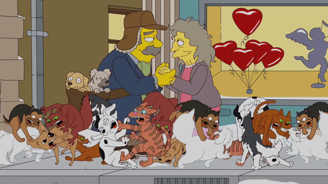 Crazy Cat Lady Wikisimpsons, the Simpsons Wiki