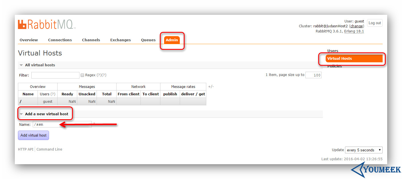 LinuxTutorial RabbitMQ 安装和配置 《征服 Linux》 书栈网 · BookStack
