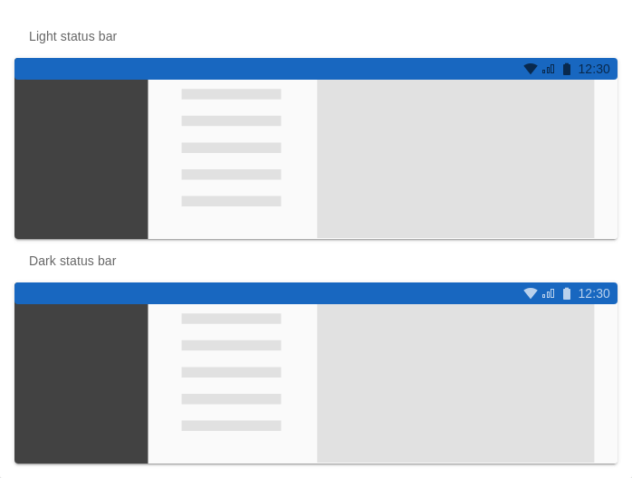 Bars（栏） System bars（系统栏） 《Vuetify.js 2.2.26 使用教程》 书栈网 · BookStack