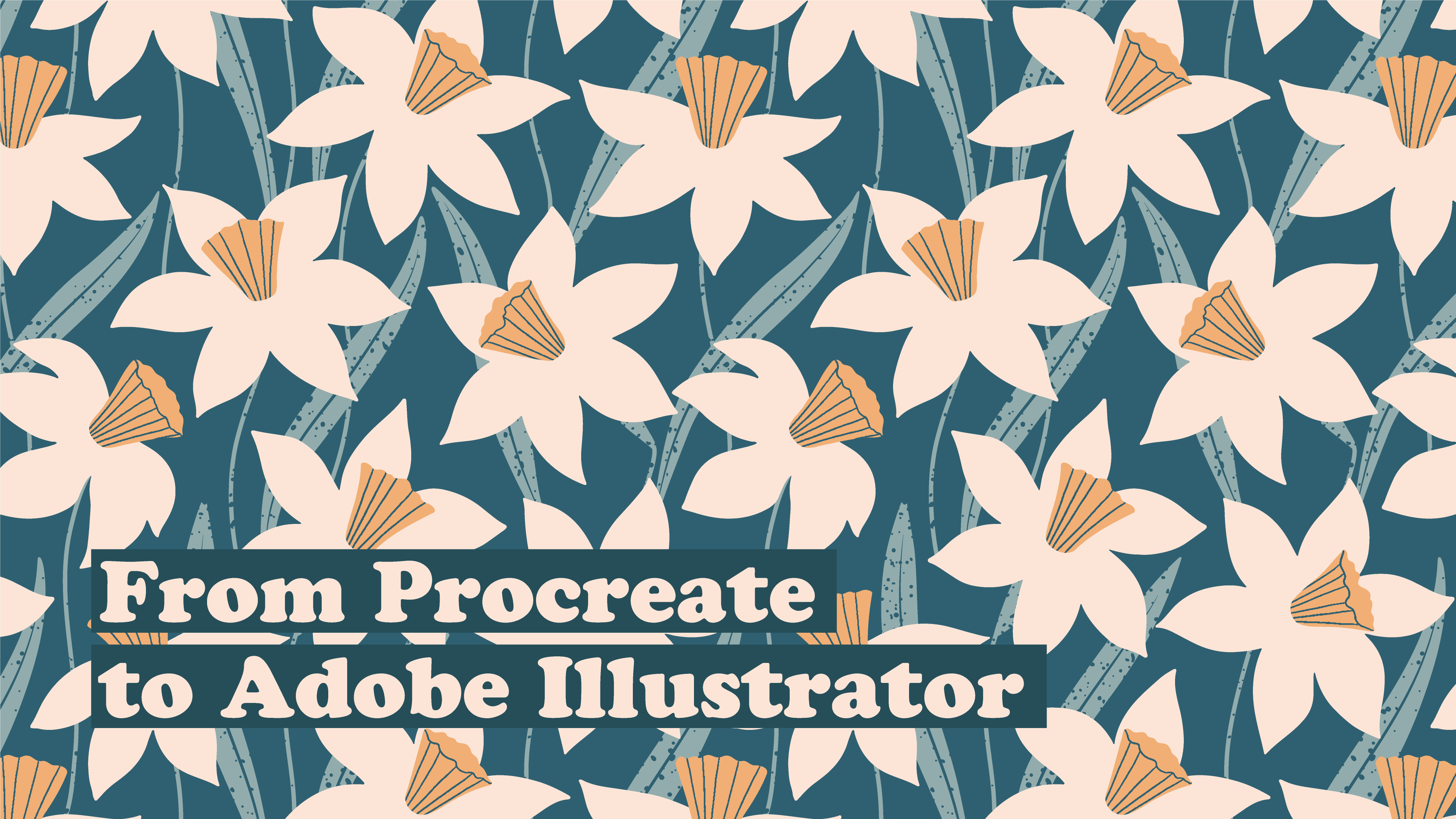 Vectorize Seamless Procreate Patterns in Adobe Illustrator Di Ujdi