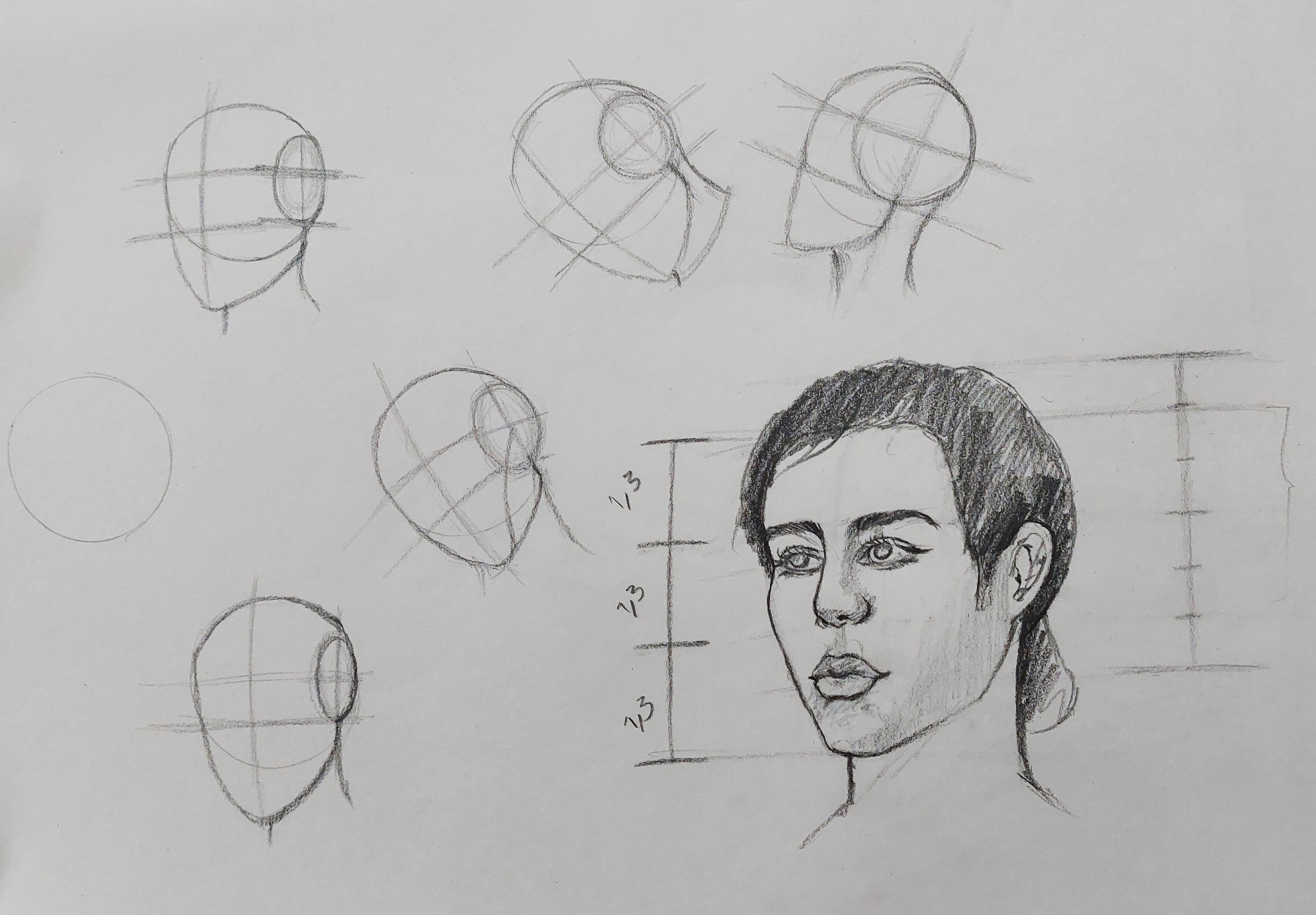 Face Drawing Course from Beginner to Intermediate Amelie Braun