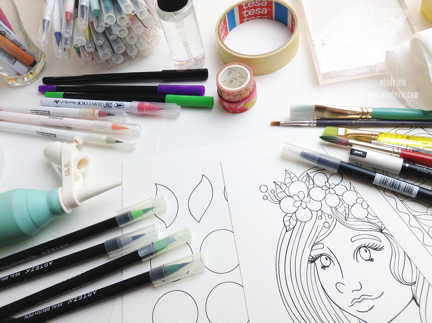 Painting with Water Based Markers Essential Techniques to Create