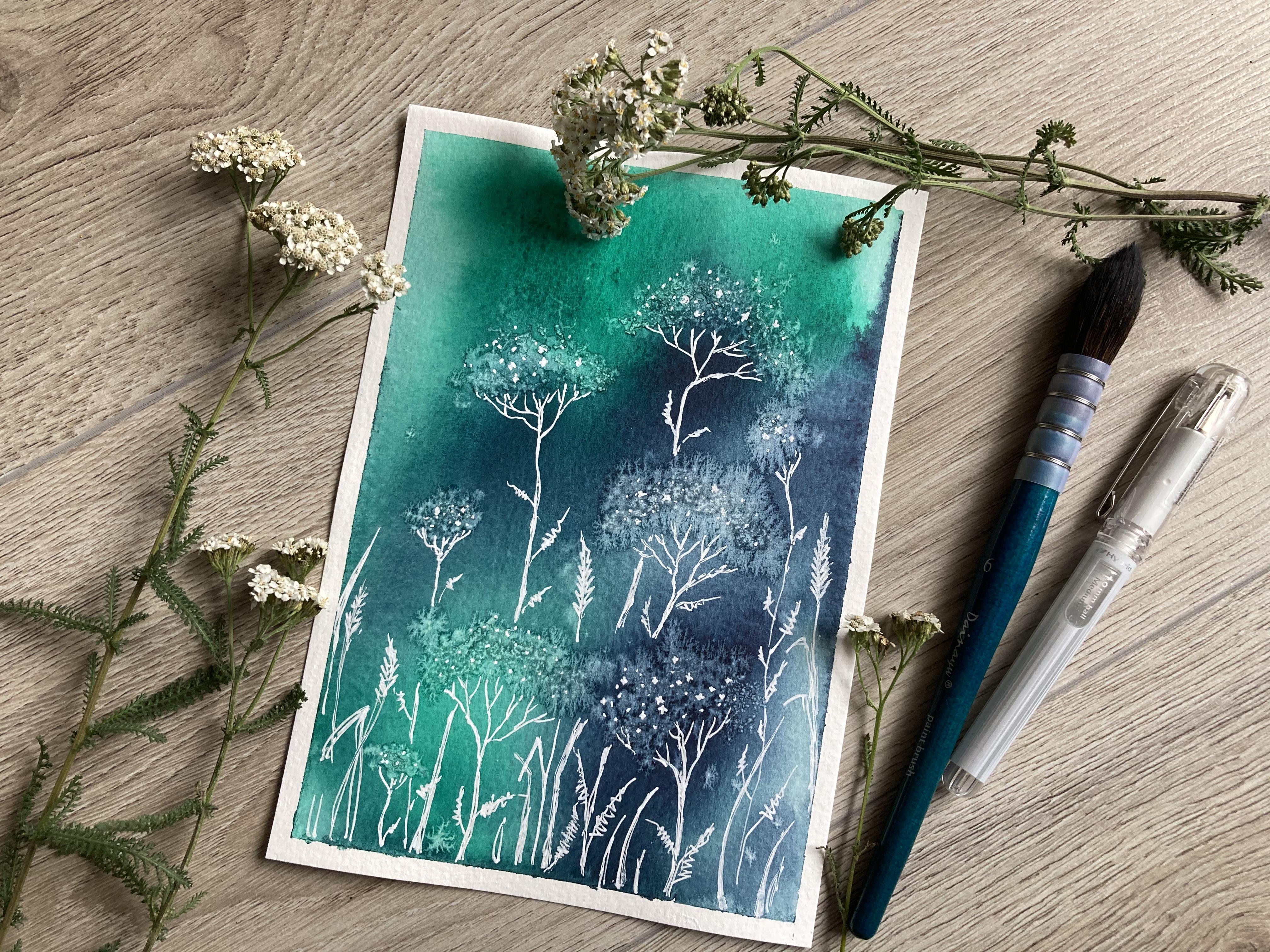 Watercolor for Beginners Watercolor Experiments and Mixed Media