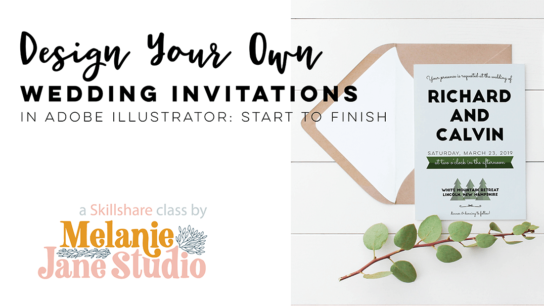 Design a Wedding Invitation in Adobe Illustrator Start to Finish