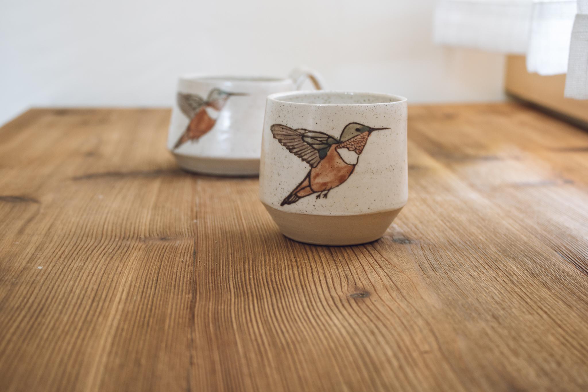 Ceramics Surface Design Screen Print and Watercolor Images onto