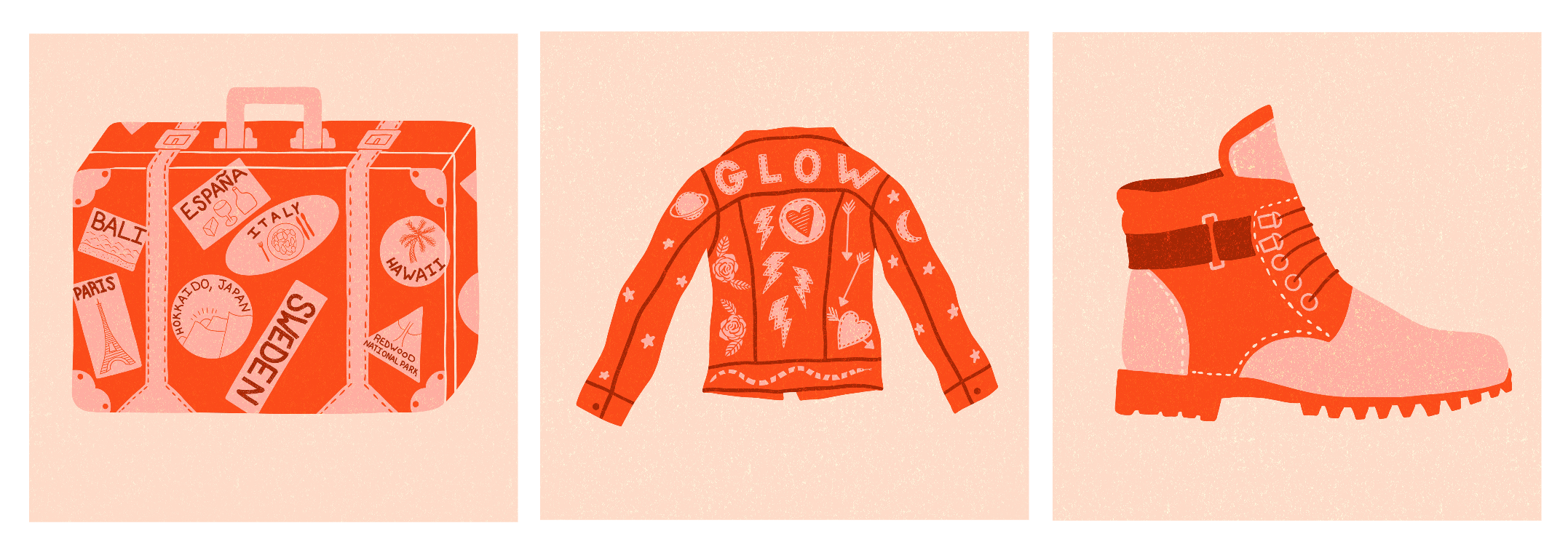 Limited Color Palettes and Illustrations in Procreate Liz Kohler Brown