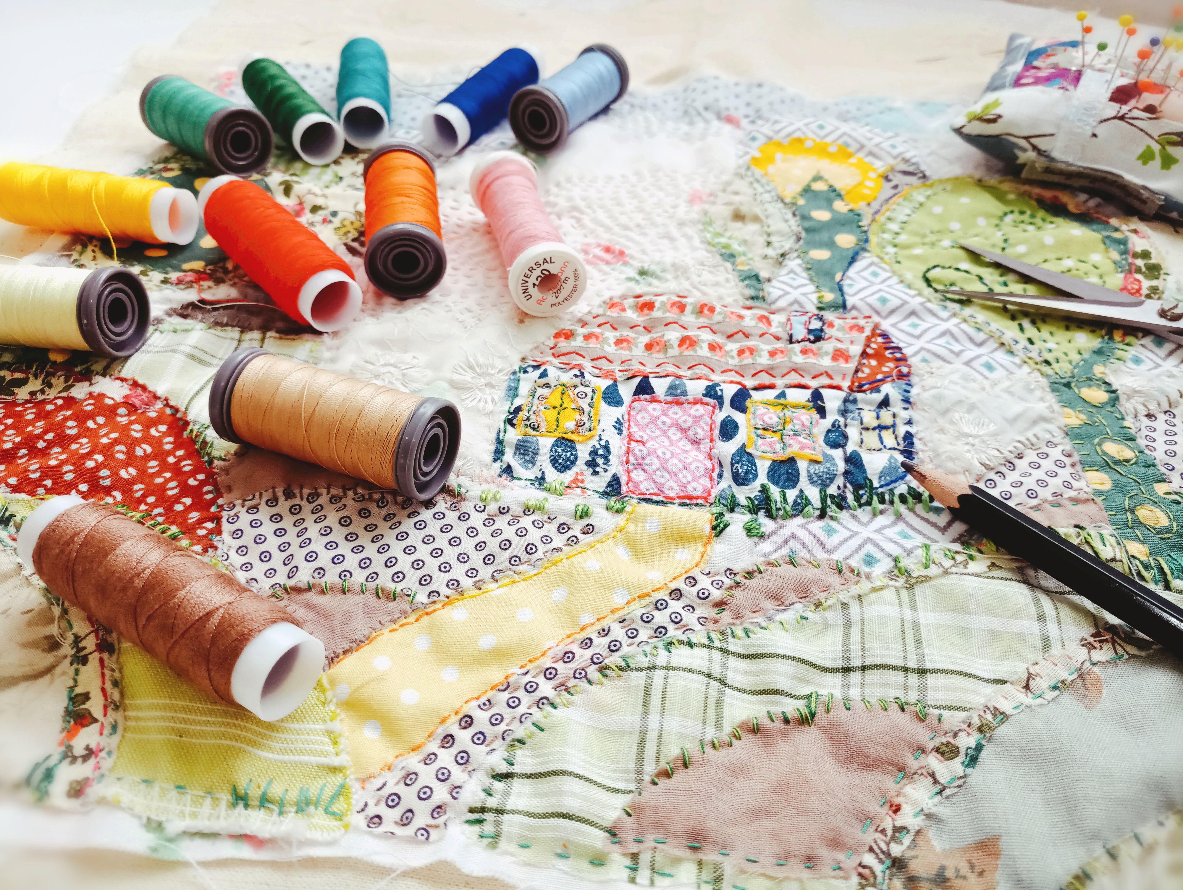 Craft Your Own House In The Meadow Textile Wall Art Lilach Tzudkevich