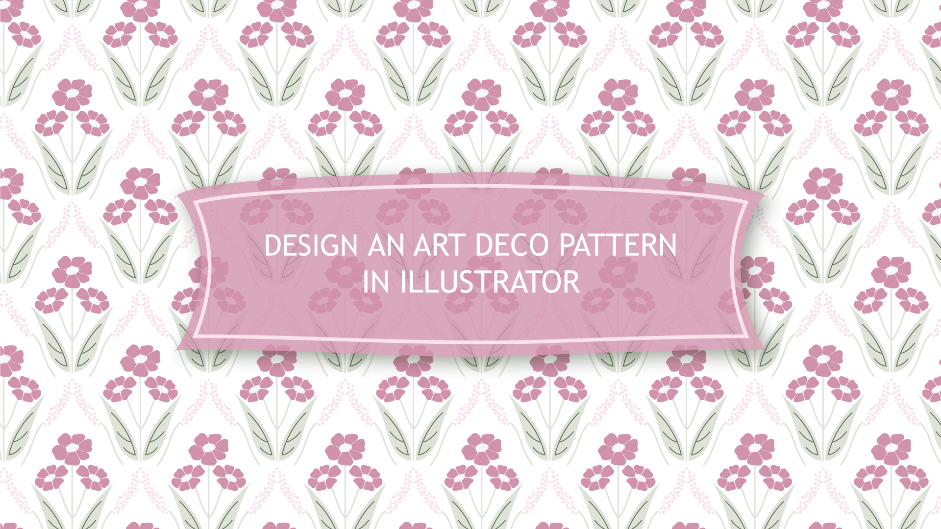 Design an Art Deco Pattern in Illustrator Daniela ⚘ Usurelu Skillshare