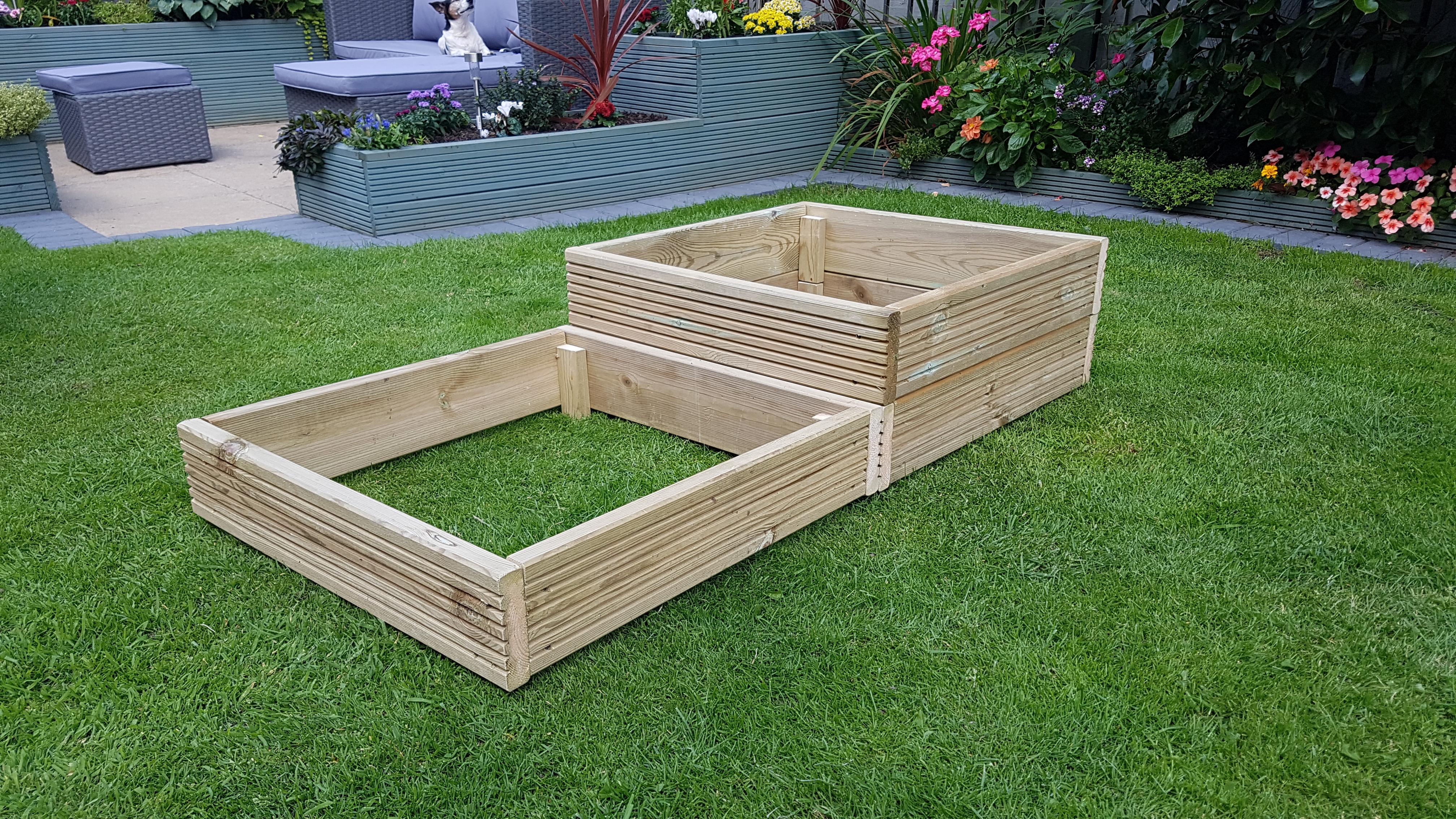 Easytomake stackable vegetable planter Woodwork class Mark