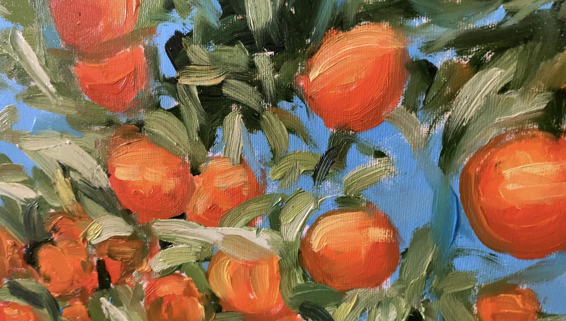 Orange Tree Oil Painting For Beginners Alina Harvi Skillshare