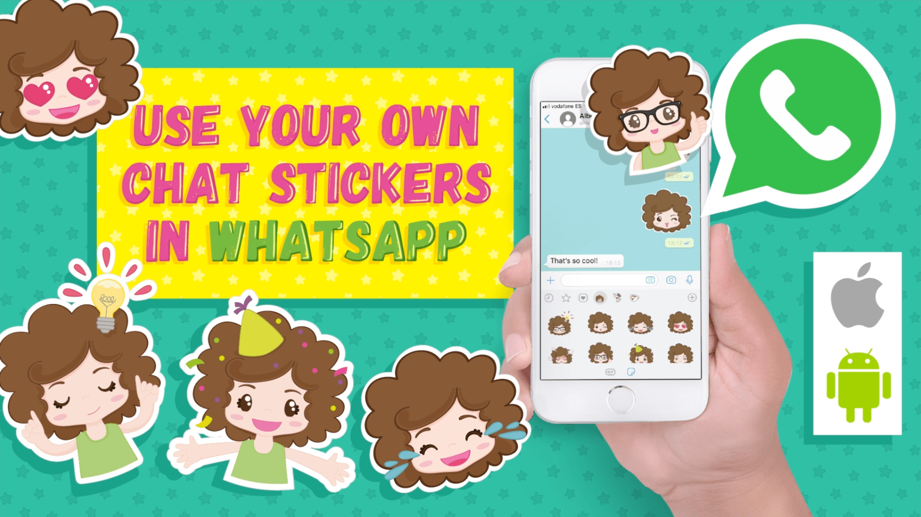 Use Your Own Chat Stickers in WhatsApp Carmina Soler Skillshare