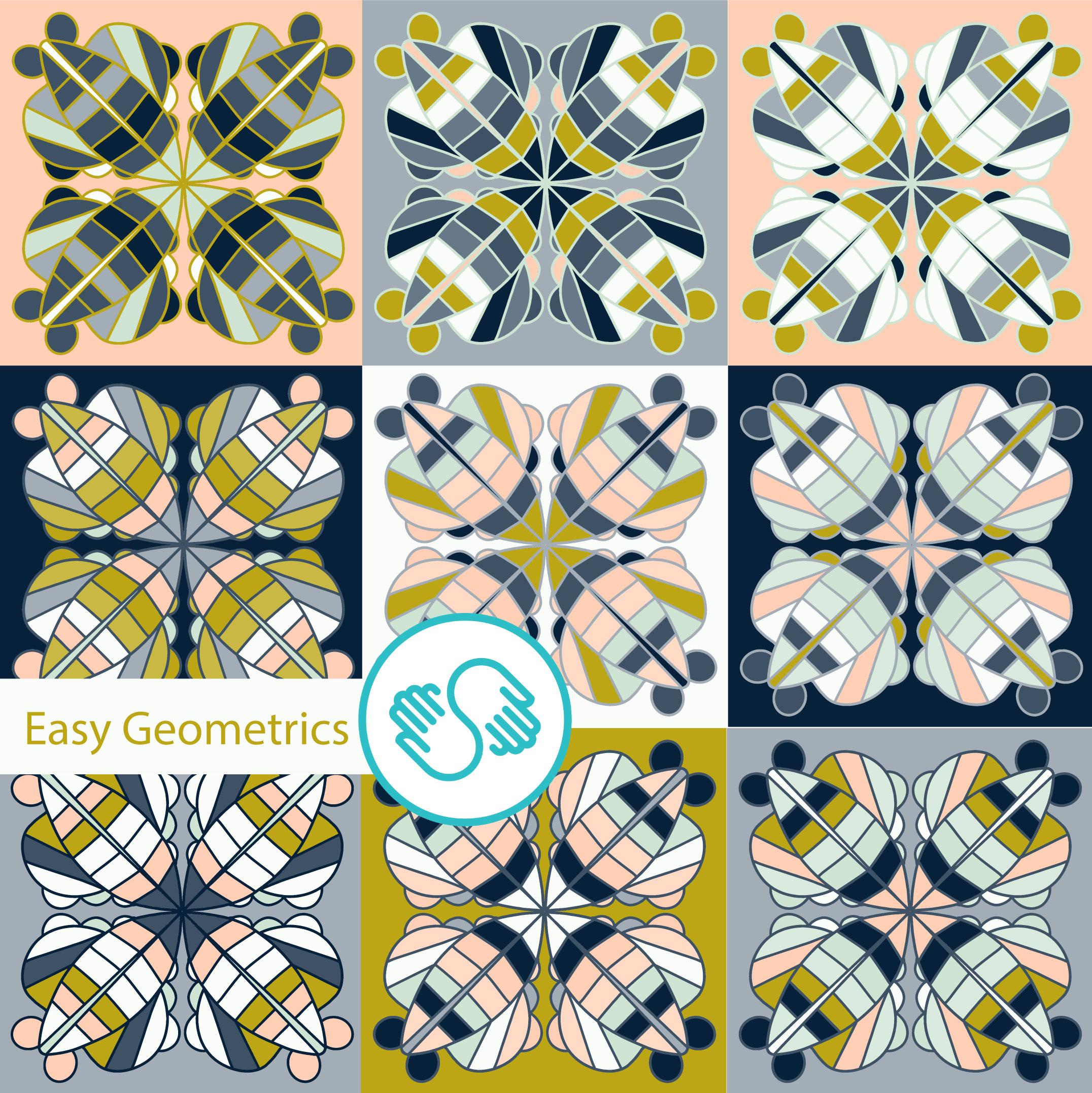 Easy Geometrics Using Procreate + Illustrator Shelley Seguinot