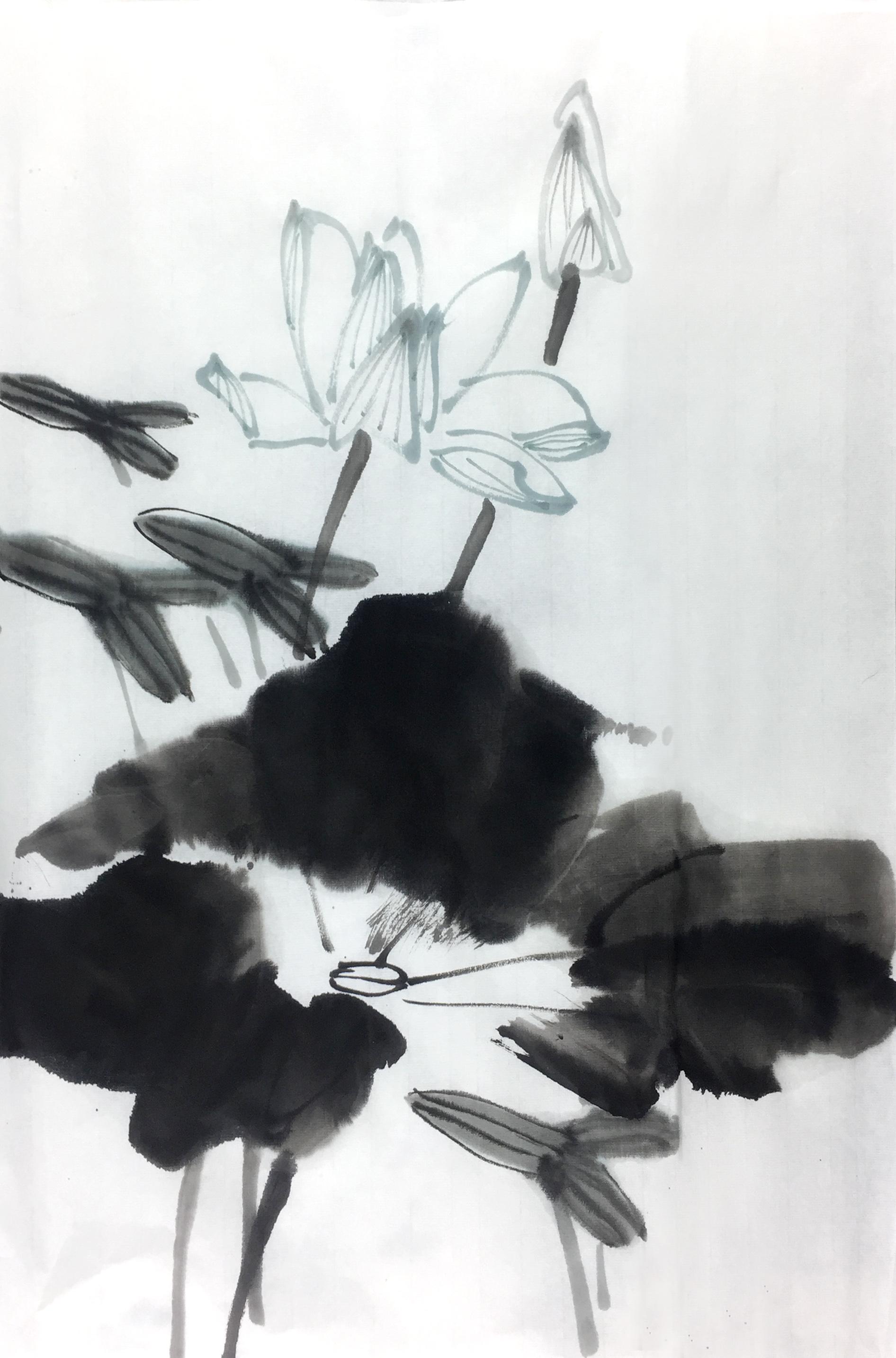 Chinese Painting How to Paint a Lotus Flower Olga Sumarokova