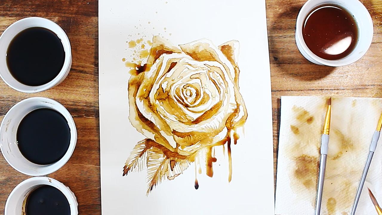 Coffee Art Made Easy Painting with Coffee Danielle Trudeau Skillshare