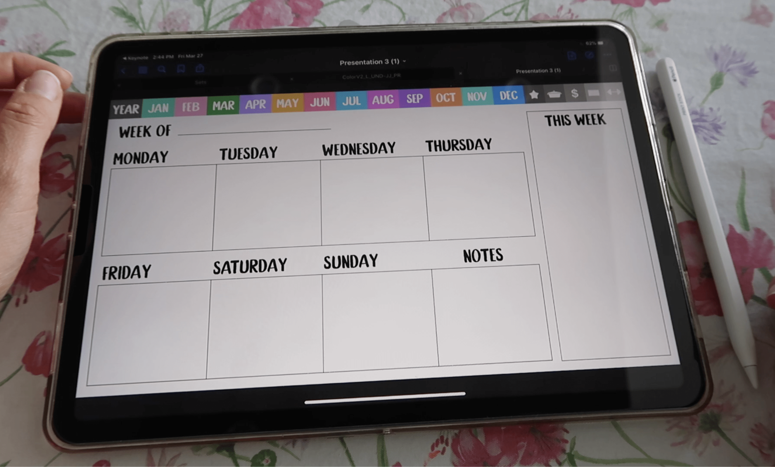 How to Create Your Own Digital Planner on the iPad From Scratch Using