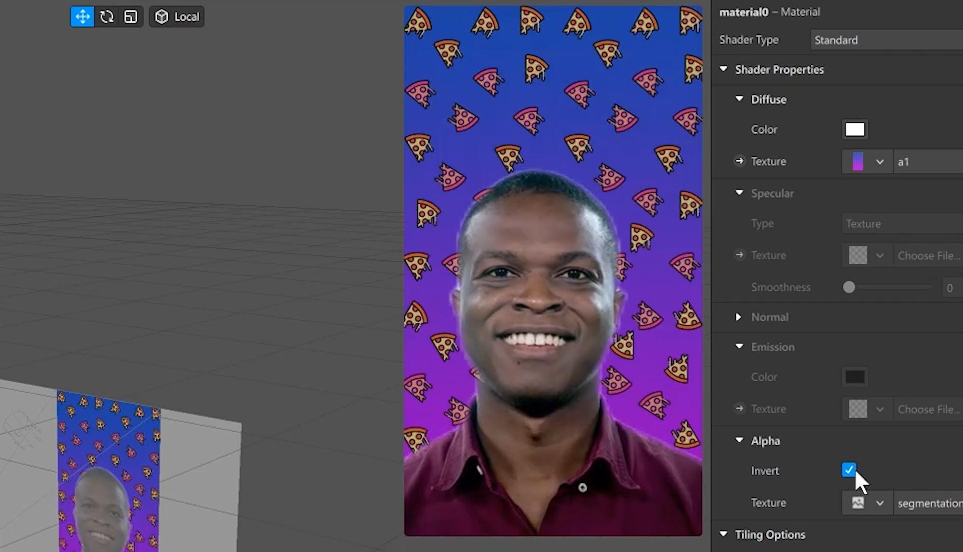 Create Instagram Masks Part 2 Spark AR Animation, Changing Backgrounds