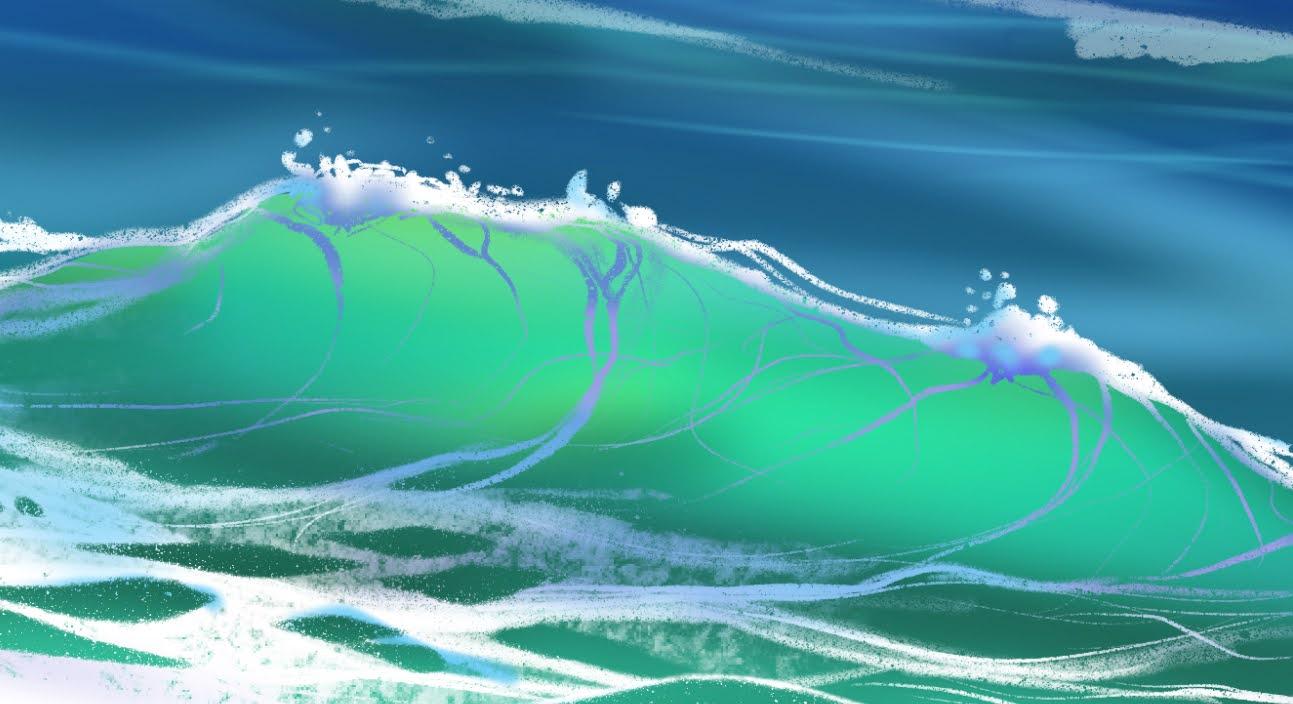 Draw & Paint WATER Indepth Explanation with Watercolor, Gouache, Digital paint demos Sarah