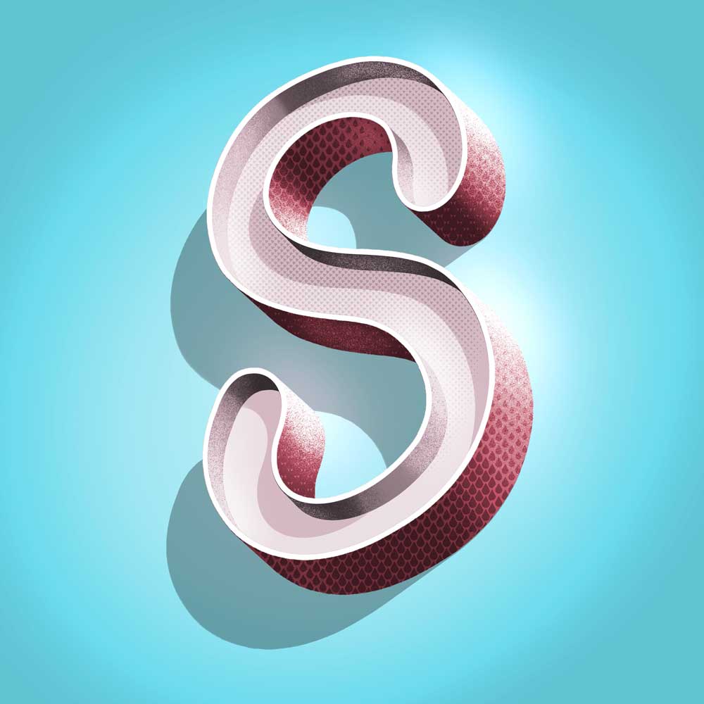 Create an Amazing 3D Letter in Procreate Lisa Long Skillshare