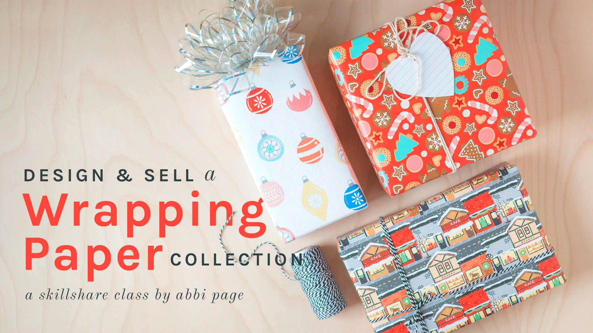 Design & Sell a Wrapping Paper Collection Abbi Page Skillshare