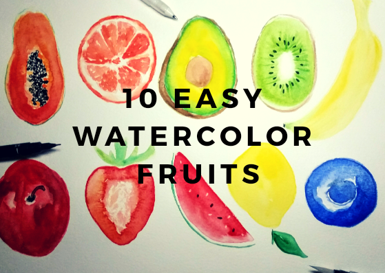 Paper can transform tin cans…. 10 Easy Watercolor Fruits | Madonna Creates | Skillshare