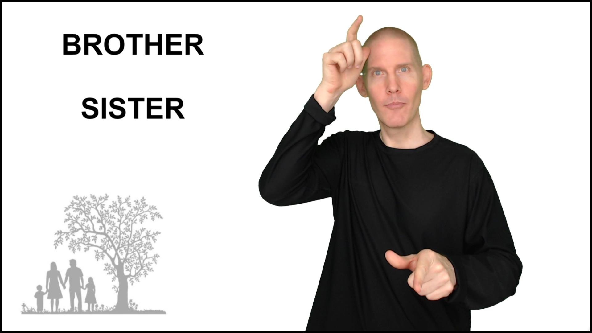 ASL Family + Adjectives + QA American Sign Language Able Lingo